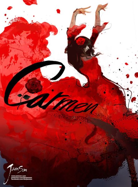 Жорж Бизе – «Кармен» Постер