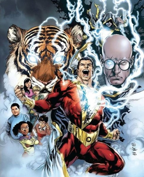 Шазам 2019 Постер