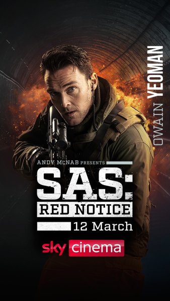 SAS Red Notice posters