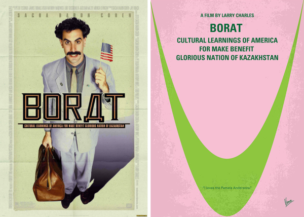 Борат фильм Постер