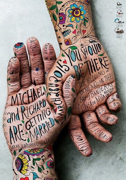 Плакат тату салона