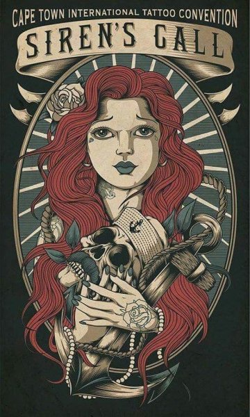 Плакат тату салона