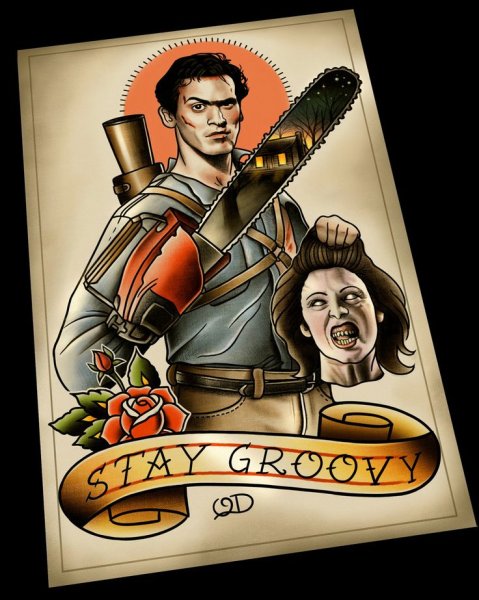 Постеры для тату студии