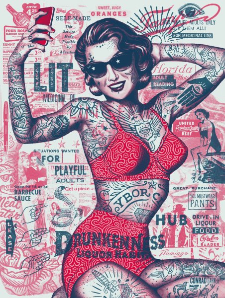 Тату плакат