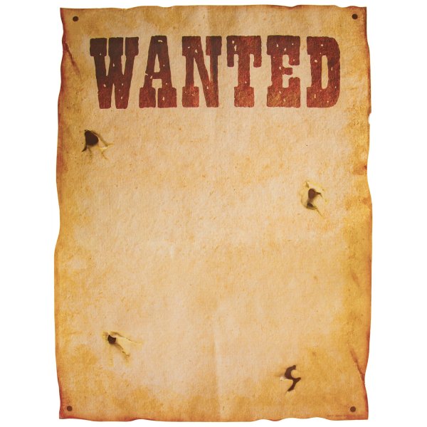 Плакат wanted