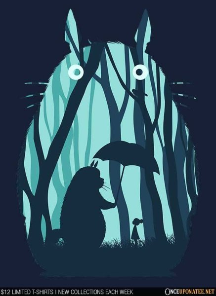 Постеры аниме мой сосед Тоторо