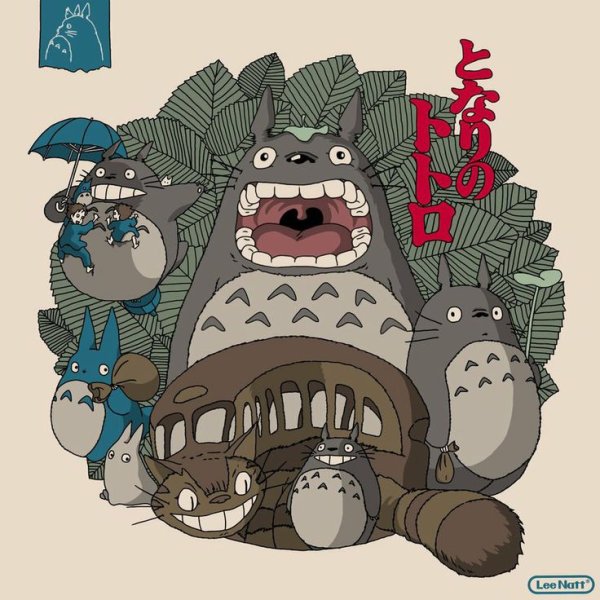 Тоторо сзади