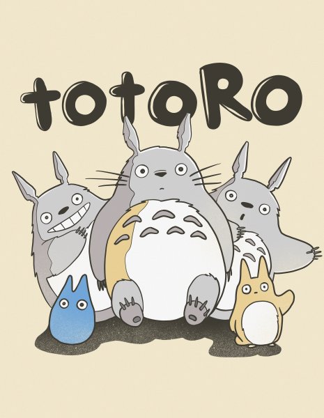 Мой сосед Тоторо арт