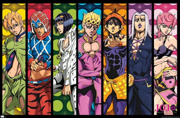Jojo's bizarre Adventure Vento Aureo