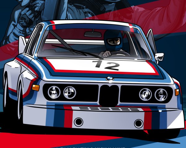 Постеры гоночных команд