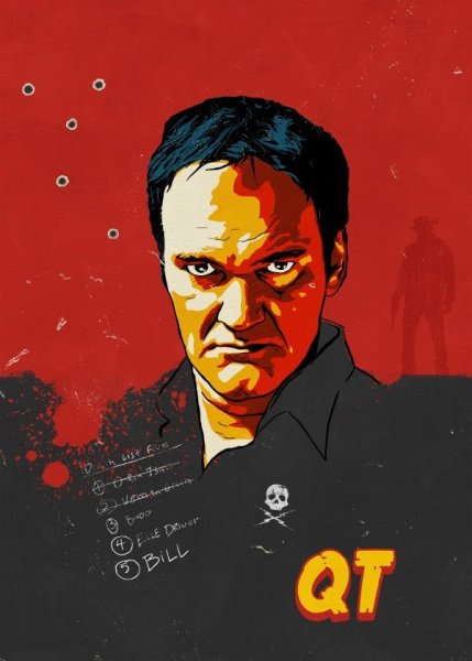 Квентин Тарантино Постер