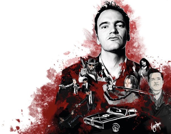 Qt8/ Quentin Tarantino. The first eight (однажды. Тарантино)