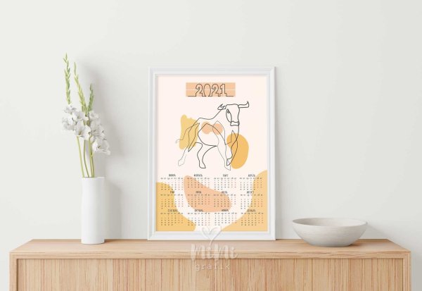 Мокапы настенного постера