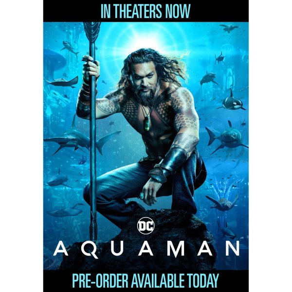 2018 Аквамен обложка