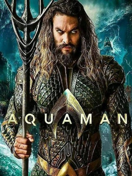 Джейсон Момоа Аквамен Постер