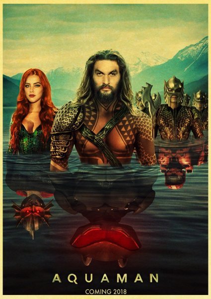 Аквамен 2018 Постер