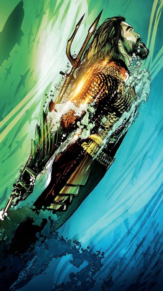 Aquaman 2018 Постер