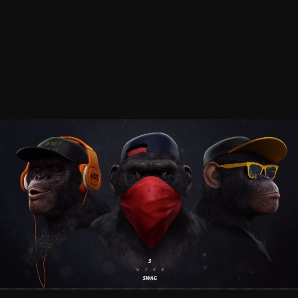 Картина три обезьяны