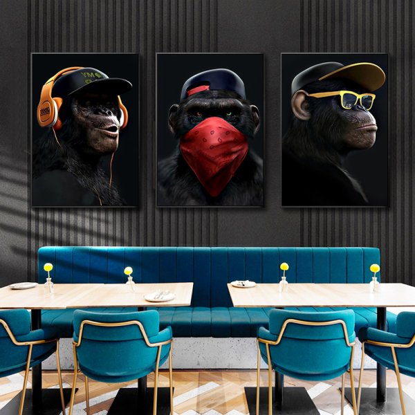 Картина обезьяны SWAG