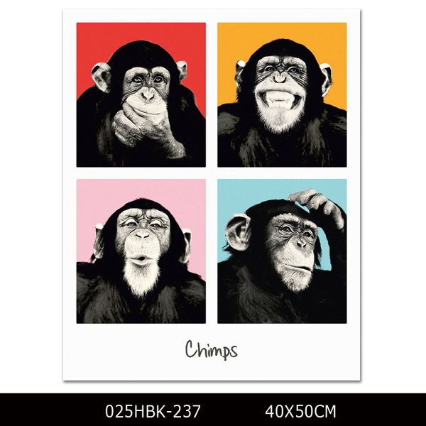 Постер обезьяны