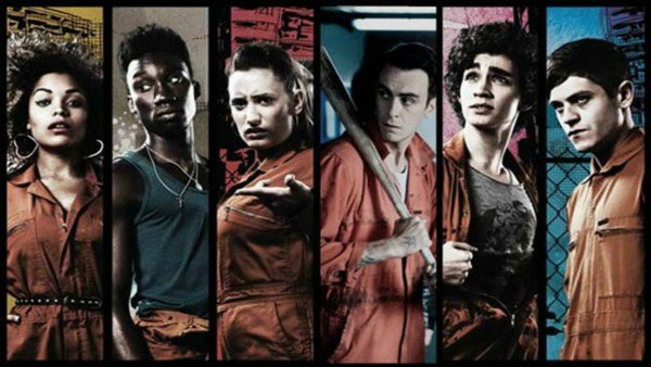 Отбросы сериал Постер