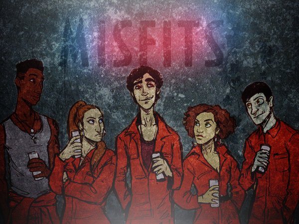 Отбросы сериал Постер