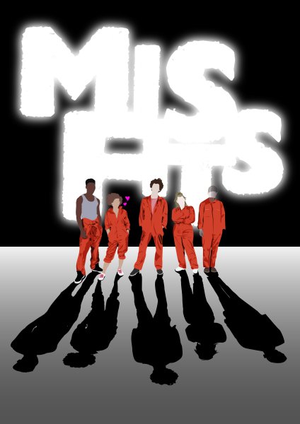 Misfits сериал заставка