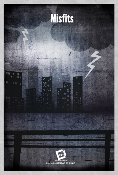 Сериал отбросы Постер с1