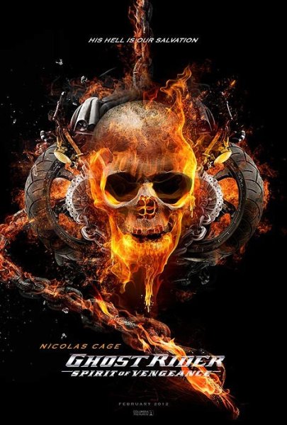 Призрачный гонщик фильм Постер