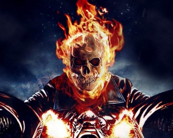 Призрачный гонщик 2007 Постер