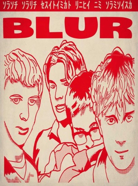 Blur Band постеры
