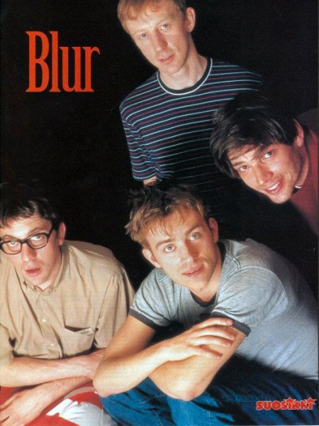 Группа Blur в молодости