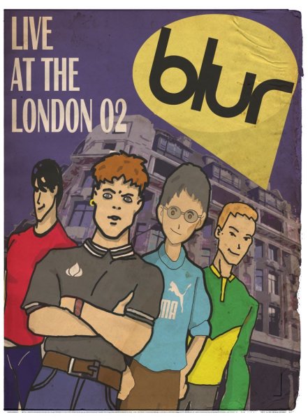 Blur Band плакаты