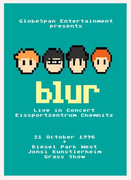 Blur Band плакаты