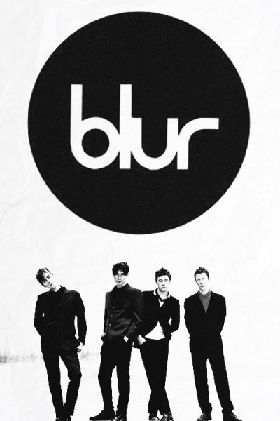 Blur группа Постер