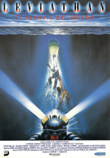 Постер фильма Leviathan (1989)