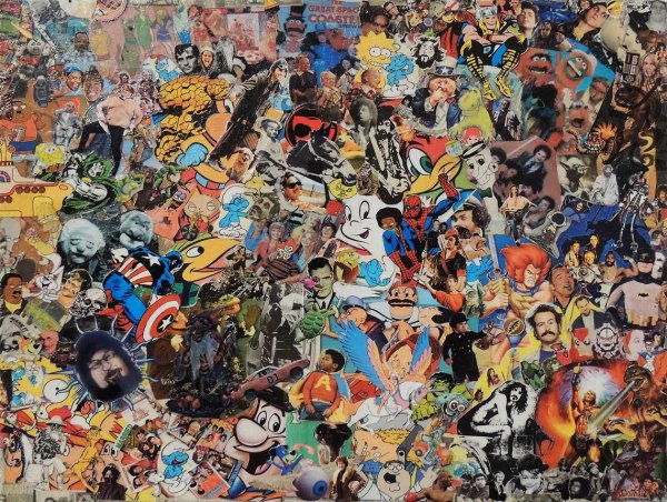 Картины с разными персонажами