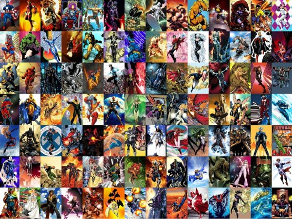 Постеры с персонажами