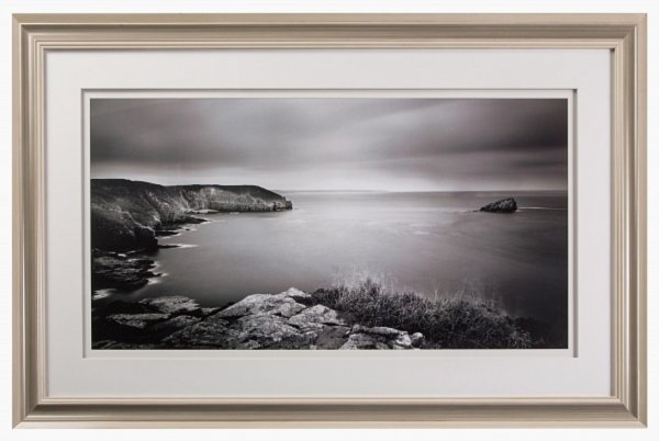 Картина с паспарту и рамкой