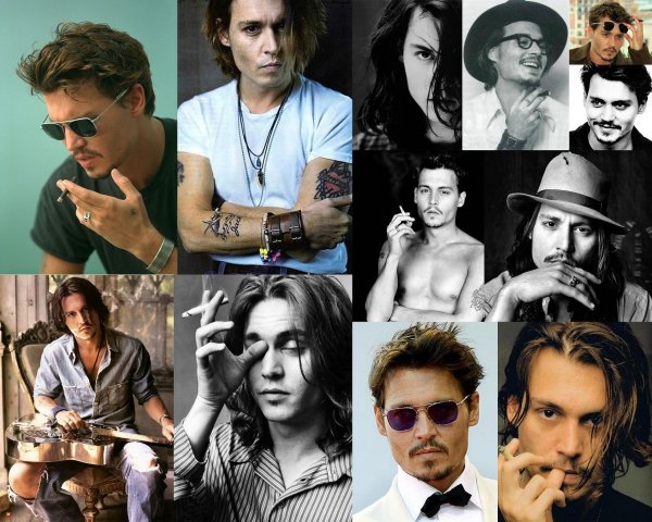 Johnny Depp в молодости обои