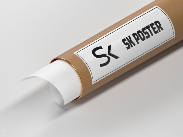 Тубус мокап