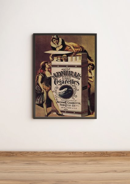 Мокап Постер тубус