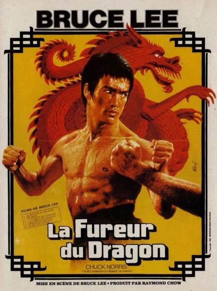 Фильм путь дракона Брюс ли Постер