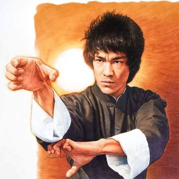 Брюс ли Постер нд качестве