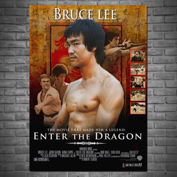 Постеры фильмов Брюса ли