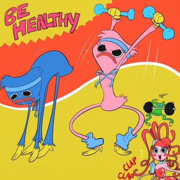 Плакаты из Poppy Playtime