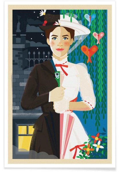 Дисней девушки персонажи Мэри Поппинс