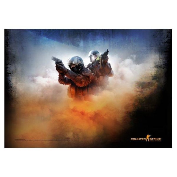 Плакат КС го