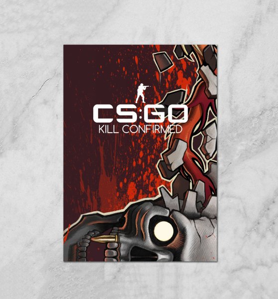 Плакат КС го