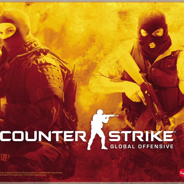 Плакат КС го